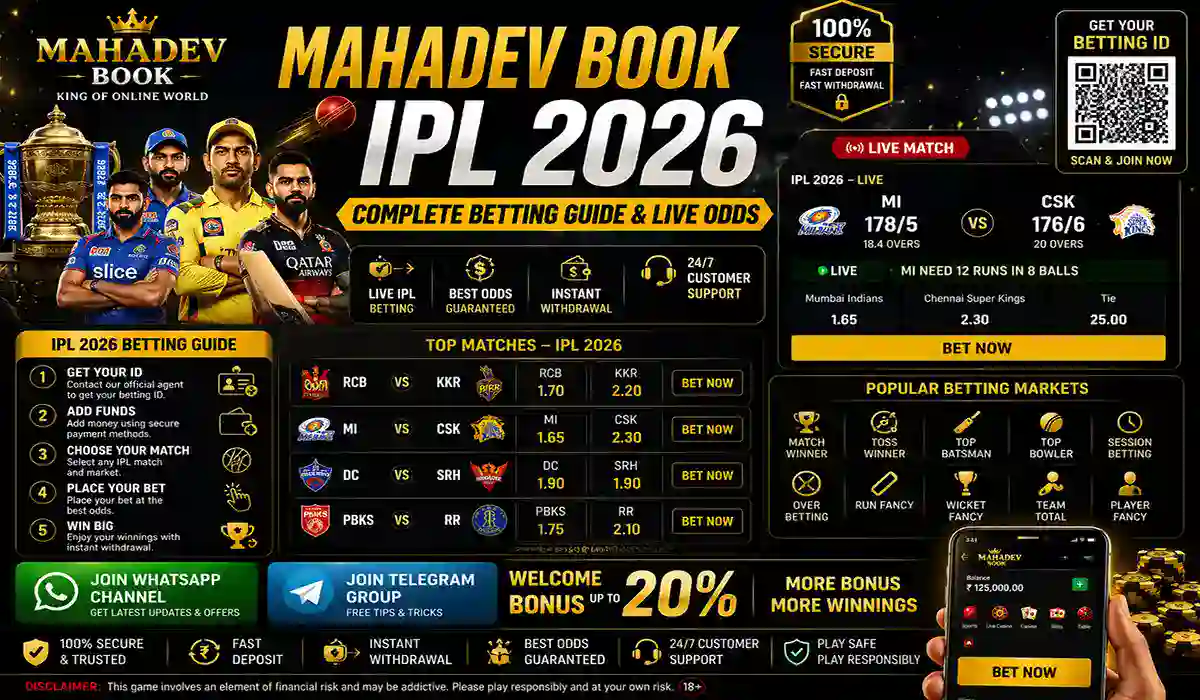 Mahadev Book IPL 2026